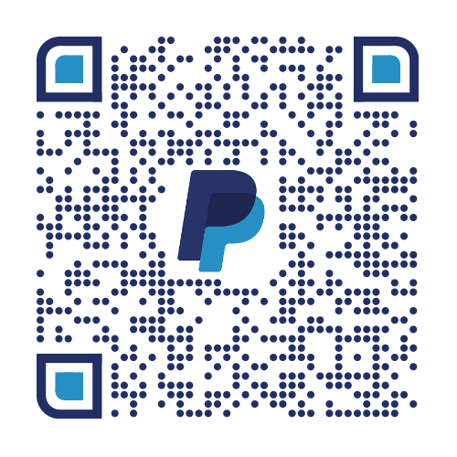 PayPal donation QR code